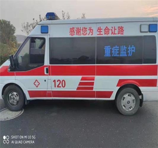 西昌救护车出租服务案例3